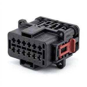 12-Way Sealed ECU Header Connector Housing for Automotive Wire-to-Board Application