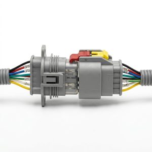Standard Waterproof Wire-to-Wire Male-Female Automotive Connector Plug