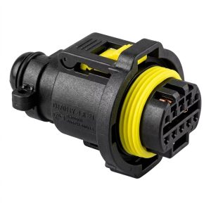 DJ7011Y-1.8-21 1-Pin Waterproof Auto Connector with Yellow Seal DJ7011Y-1.8-21 1-Pin Waterproof Auto Connector with Yellow Seal