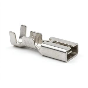 DJ611-E2.8×0.5B High Conductivity Brass Tin-Plated Female Crimp Terminal DJ611-E2.8×0.5B High Conductivity Brass Tin-Plated Female Crimp Terminal